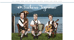 Desktop Screenshot of fischerei-tegernsee.com